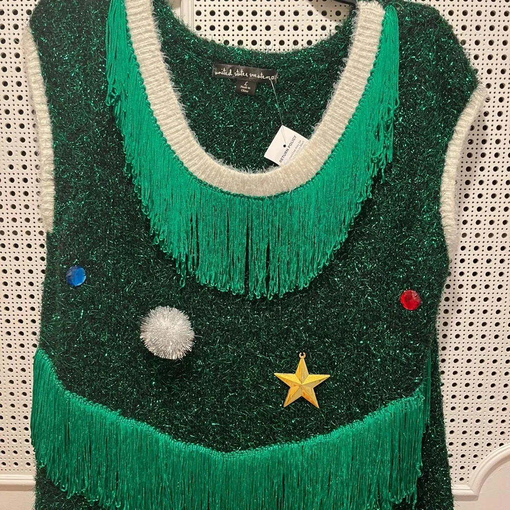 Christmas 🎄United States sweater dress for the holidays - Picture 3 of 11